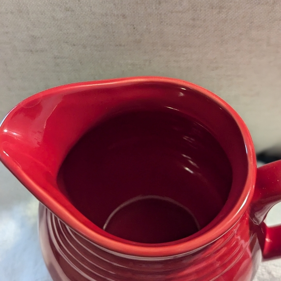 Bistro Brights Red Creamer - Picture 2 of 5
